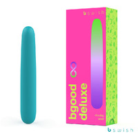 Bgood Infinite Deluxe Sea Foam Sea Foam Teal 18cm Usb Rechargeable Vibrator
