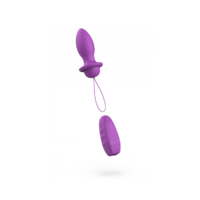 4" Bfilled Orchid Butt Plug