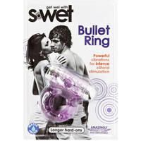 S Wet Bullet Vibrating Cock Ring