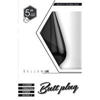 Bottom Line 5" Butt Plug Model 2 Rubber