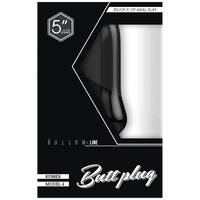 Bottom Line 5" Butt Plug Model 4 Rubber