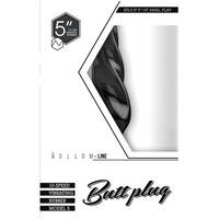 Bottom Line 5" Vibrating Butt Plug Model 5 Rubber