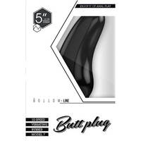 Bottom Line 5" Vibrating Butt Plug Model 7 Rubber