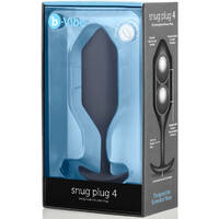 5" Snug Plug 4 Weighted Butt Plug