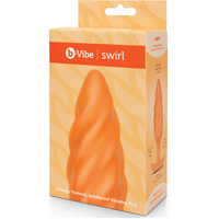 Swirl Textured Vibrating Butt Plug Swirl Textured Vibrating Butt Plug