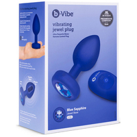 Large Vibrating Jewel Butt Plug Large Vibrating Jewel Butt Plug