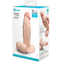 7" Slipskin Thick Silicone Cock