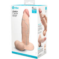 9" Slipskin Thick Silicone Cock