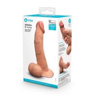 8" Slipskin Curved Silicone Cock 8" Slipskin Curved Silicone Cock