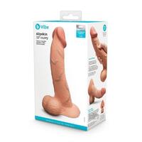 10" Slipskin Curved Silicone Cock 10" Slipskin Curved Silicone Cock