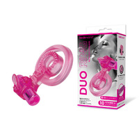 Bodywand Rechargeable Duo Ring With Clit Tickler  Usb Rechargeable Vibrating Cock Ring Bodywand Rechargeable Duo Ring With Clit Tickler  Usb Rechargeable Vibrating Cock Ring