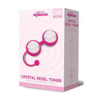 Bodywand Squeeze Crystal Kegel Toner Glass Weighted Kegel Balls Set Bodywand Squeeze Crystal Kegel Toner Glass Weighted Kegel Balls Set
