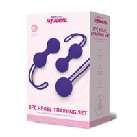 Bodywand Squeeze 3Pc Kegel Training Set  Weighted Kegel Ball Set 3 Piece Kit Bodywand Squeeze 3Pc Kegel Training Set  Weighted Kegel Ball Set 3 Piece Kit