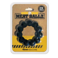 45Mm Meat Ballz Silicone Cock Ring 45Mm Meat Ballz Silicone Cock Ring
