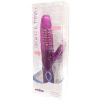 6" Butterfly Rabbit Vibrator
