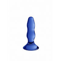 4.5" Pleaser Glass Butt Plug