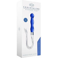 7" Whipster Glass Dildo Flogger