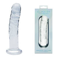 Clarity - Seraphic Rapture Clear 17.8 cm Glass Dildo