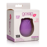 Gossip Cum Into Bloom Clitoral Vibrator Rose Flirt
