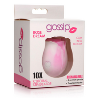 Gossip Cum Into Bloom Clitoral Vibrator Rose Dream