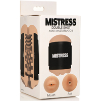 Double Shot Ass + Mouth Stroker Double Shot Ass + Mouth Stroker
