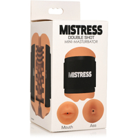 Double Shot Ass + Mouth Stroker Double Shot Ass + Mouth Stroker