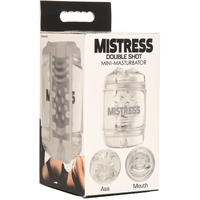 Double Shot Ass + Mouth Stroker Double Shot Ass + Mouth Stroker