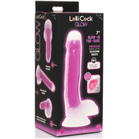 7" Glowing Cock + Balls