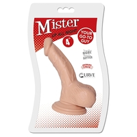 Mister Up All Night Vanilla 4" Insertable