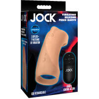 Vibrating Silicone Penis Sleeve