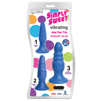 Simply Sweet Bangin' Blue Plug Trio**