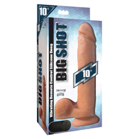 10" Vibrating Silicone Cock + Balls 10" Vibrating Silicone Cock + Balls