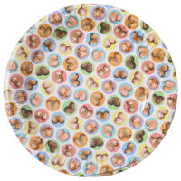 Dirty Dishes: Mini Boob Style Plates (8 X Pack)