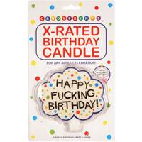 X Rated Birthday Party Candle