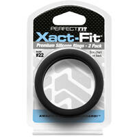 55Mm Xact Fit Cock Rings X2