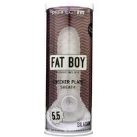 5.5" Fat Boy Checker Penis Sleeve 5.5" Fat Boy Checker Penis Sleeve