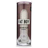 6.5" Fat Boy Checker Penis Sleeve 6.5" Fat Boy Checker Penis Sleeve