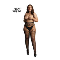 Suspender Leopard Pantyhose Osx