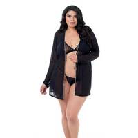 Robe Bralette + Thong XL