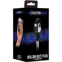 Estim Hollow Butt Plug