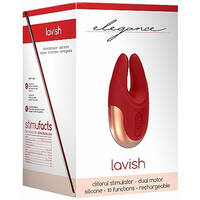 Elegance Dual Motor Clitoral Stimulator Lavish
