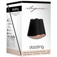 Elegance Rotating And Vibrating Clitoral Stimulator Dazzling