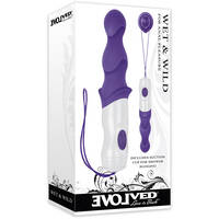 8" Wet & Wild Vibrating Anal Beads