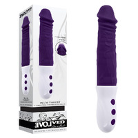 Evolved Plum Thrust  29cm Usb Rechargeable Thrusting Vibrator