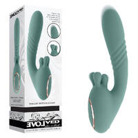 Evolved Thrust Into Ecstasy  21cm Usb Rechargeable Thrusting & Rotating Vibrator Evolved Thrust Into Ecstasy  21cm Usb Rechargeable Thrusting & Rotating Vibrator
