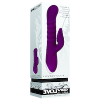 9.5" Lovely Lucy Rabbit Vibrator