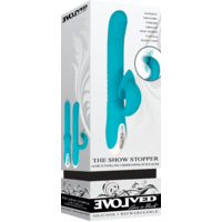 6" Show Stopper Thrusting Rabbit Vibrator