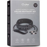 Collar With Nipple Chains