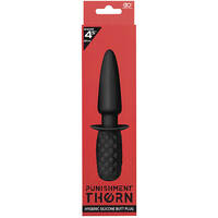 4.5" Punisher Butt Plug + Handle