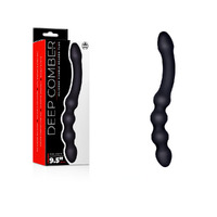 Deep Comber  24cm Silicone Beaded Double Dildo